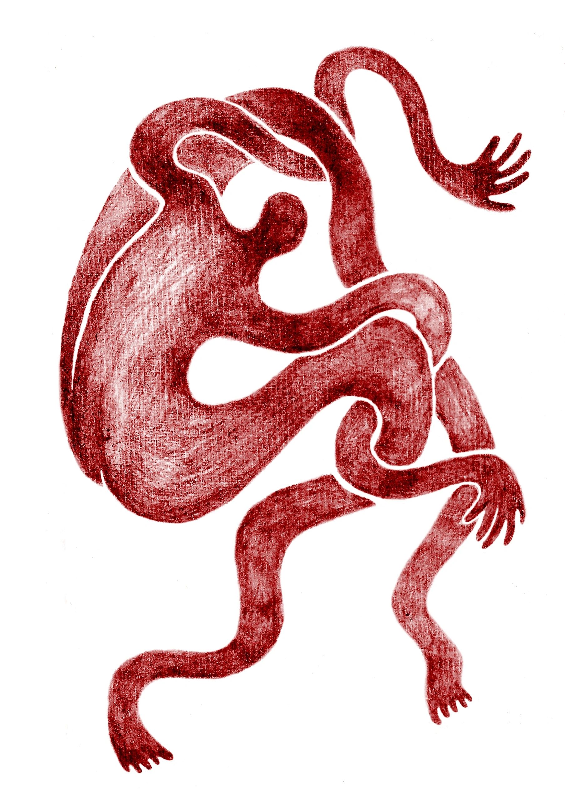 Dear Cycle — cover artwork of flowing organic shapes